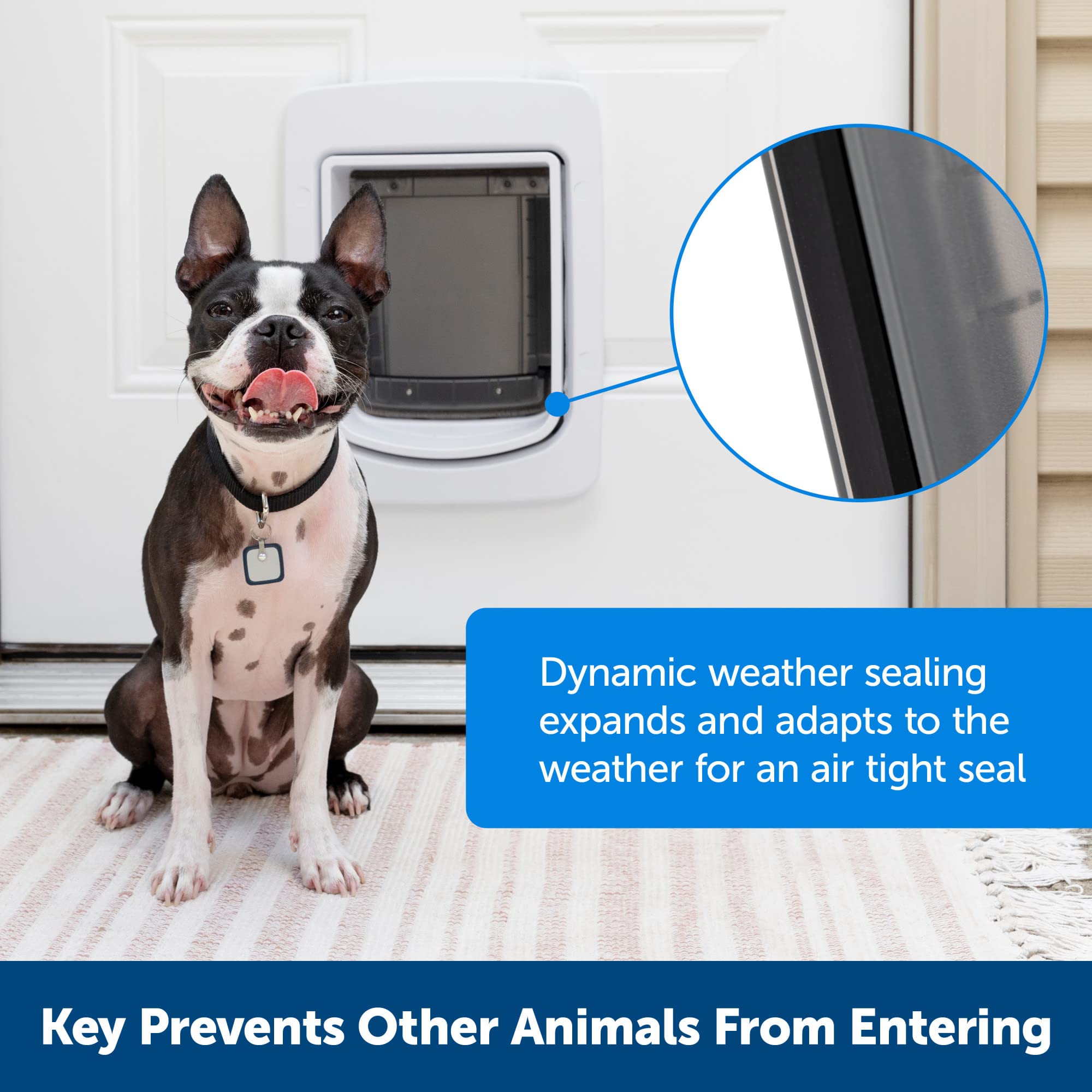 Foto 4 | Puerta Para Mascotas Petsafe Smartdoor Connected Para Perros Y Gatos - Venta Internacional.
