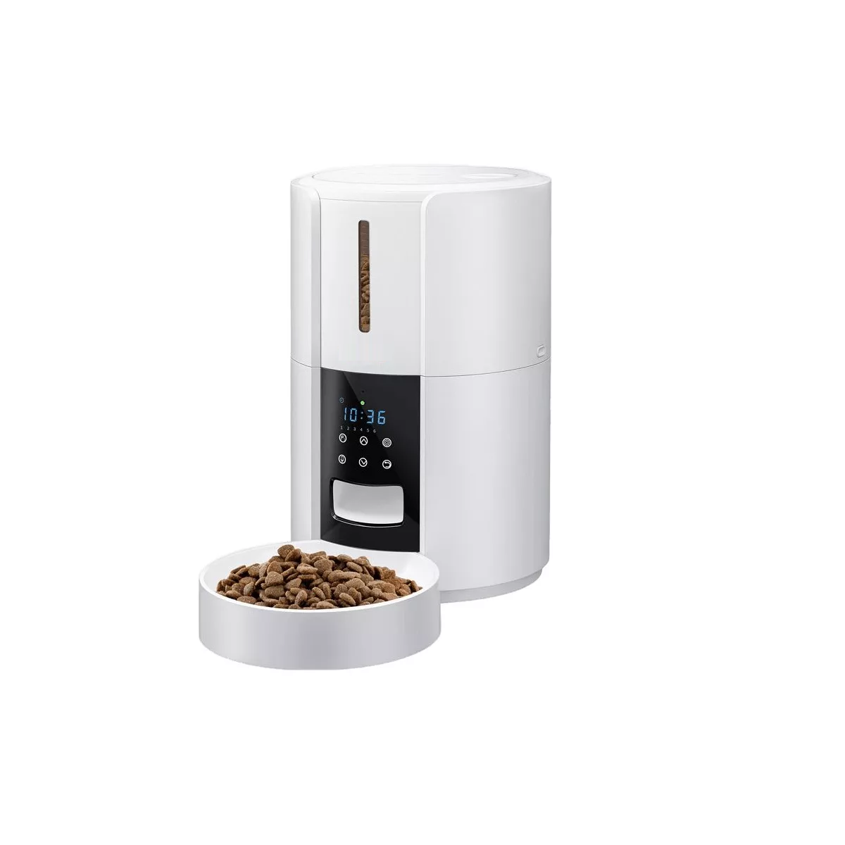 Foto 2 pulgar | 3l Dispensador De Alimentador Automatico Para Perros Y Gatos Eo Safe Imports Esi-17299 Blanco