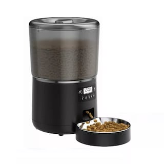 Foto 1 | 4l Alimentador Automatico Perro Gato Mascota Pantalla Touch Eo Safe Imports Esi-17300 Negro