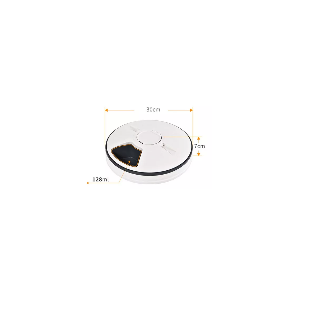 Foto 4 pulgar | Comedero Para Mascota Automático Temporizado Eo Safe Imports Esi-18164 Blanco