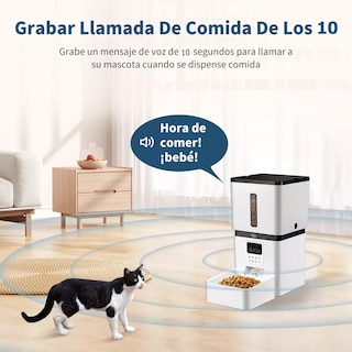 Foto 2 | Comedero Automático Para Perros Y Gatos Dispensador Eo Safe Imports Esi-18165-1 Blanco