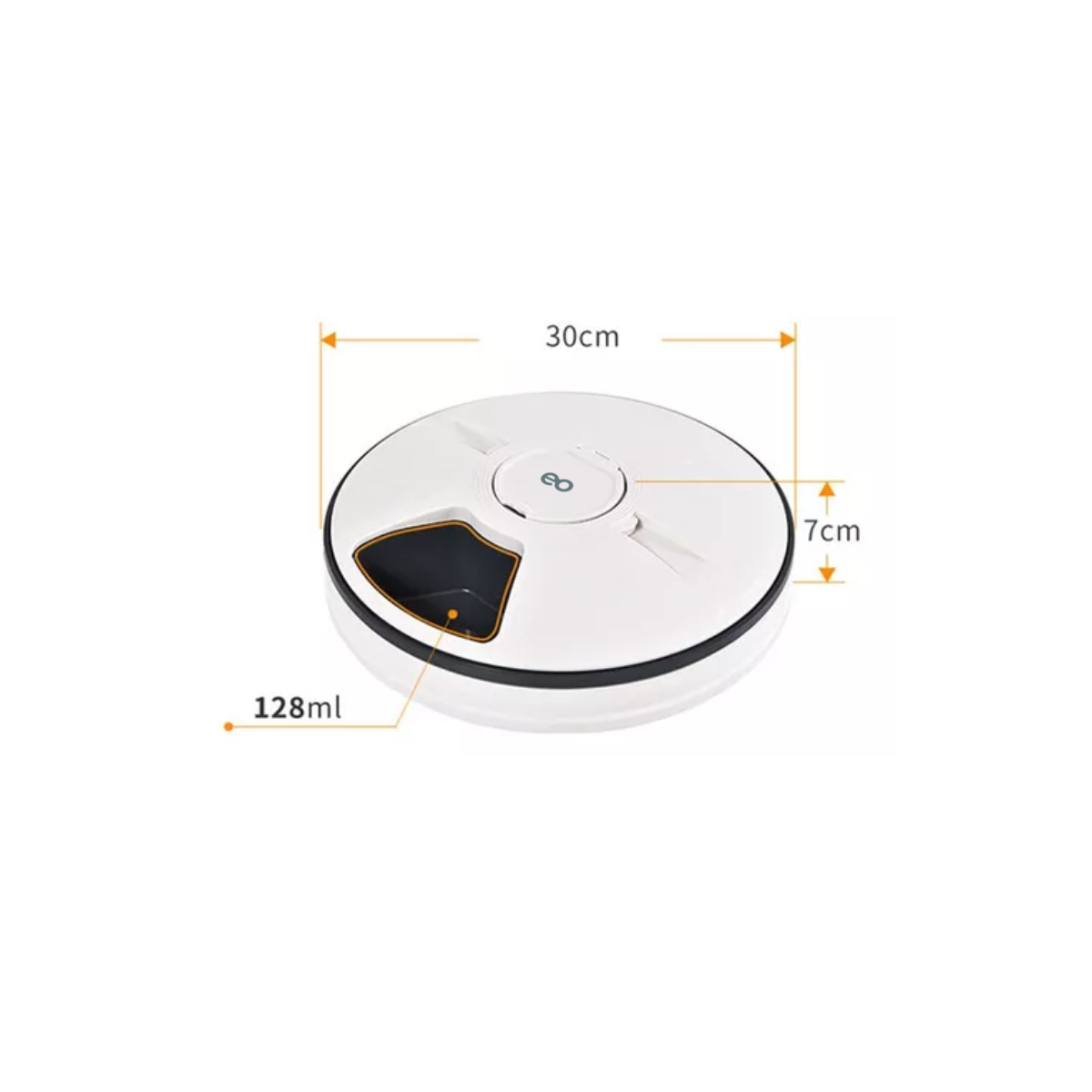 Foto 4 pulgar | Comedero Para Mascota Automático Temporizado Eo Safe Imports Esi-18164-1 Blanco