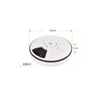 Foto 3 | Comedero Para Mascota Automático Temporizado Eo Safe Imports Esi-18164-1 Blanco