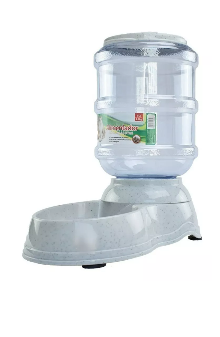 Tazon Dispensador Automatico Alimento Para Perros Gato Chico Xtellar