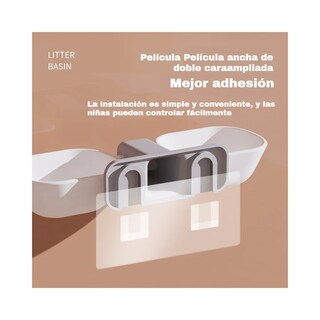 Foto 4 | Cuenco De Pared Bowl Blanco Gris