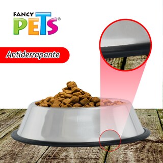 Foto 4 | Fancy Pets Plato De Acero Para Perro De 32 Onzas O 907 Gramos