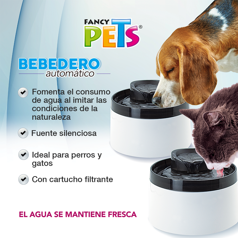Foto 4 pulgar | Fancy Pets Bebedero De Agua Tipo Fuente Automático Para Perros Y Gatos Con Capacidad De 2 Litros