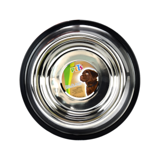 Foto 1 | Fancy Pets Plato De Acero Para Perro De 24 Onzas O 680 Gramos Con Antiderrapante
