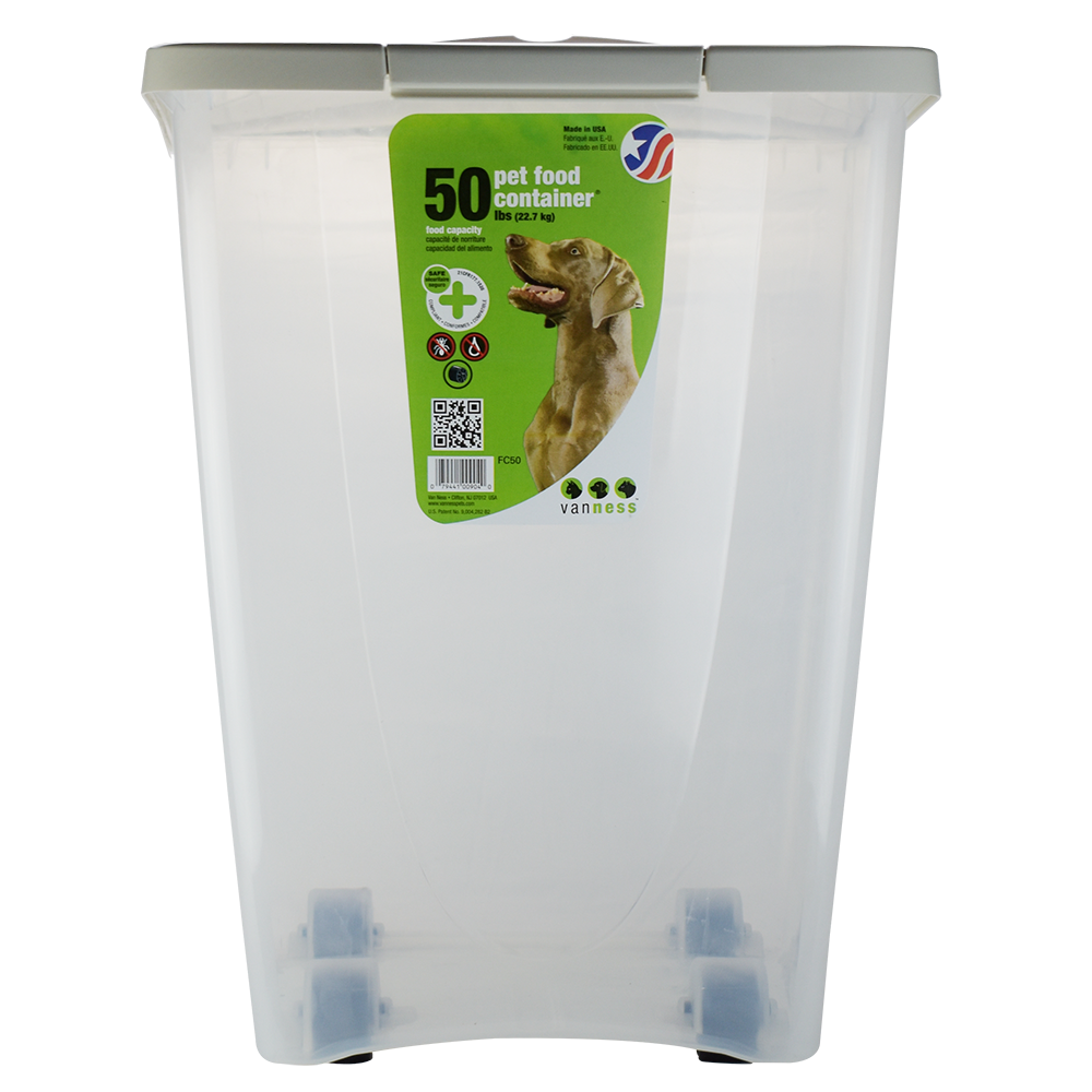Foto 3 pulgar | Van Ness Contenedor De Alimento Corquetas Para Mascotas Con Capacidad De 22.6 Kilogramos Varios Colores