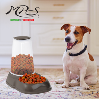 Foto 4 | Mps Dispensador De Alimento Para Perro O Gato Capacidad De 750 Gramos