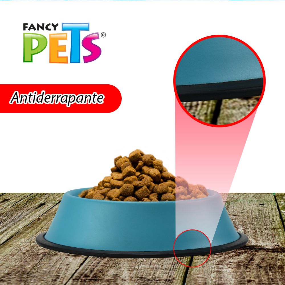 Foto 5 pulgar | Fancy Pets Plato De Colores Surtidos Para Perro Con 24 Onzas O 680 Gramos