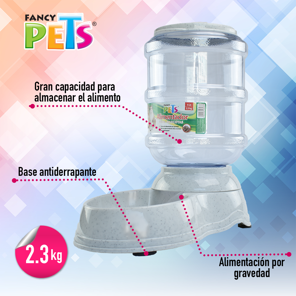 Foto 5 pulgar | Fancy Pets Alimentador Chico Para Perro Con Capacidad De 5 Libras O 2.3 Kilos