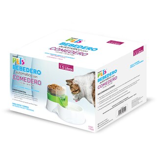 Foto 3 | Fancy Pets Bebedero Automático Con Comedero Para Perro O Gato 1.5 Litros