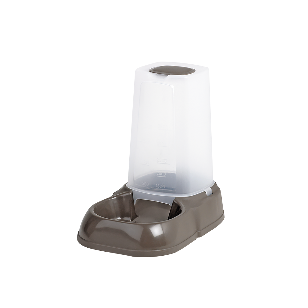 Mps Dispensador De Alimento Para Perro Y/o Gato Con Capacidad De 1.5 Kilos Colores Surtidos