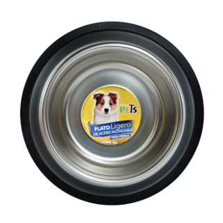 Foto 1 | Fancy Pets Plato Ligero De Acero Inoxidable Para Perro Tamaño 16 Onzas O 680 Gramos