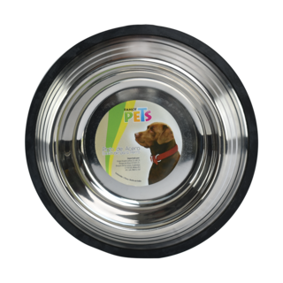 Foto 2 | Fancy Pets Plato Estriado De Acero Inoxidable Para Perro 24 Onzas O 680 Gramos Con Antiderapante