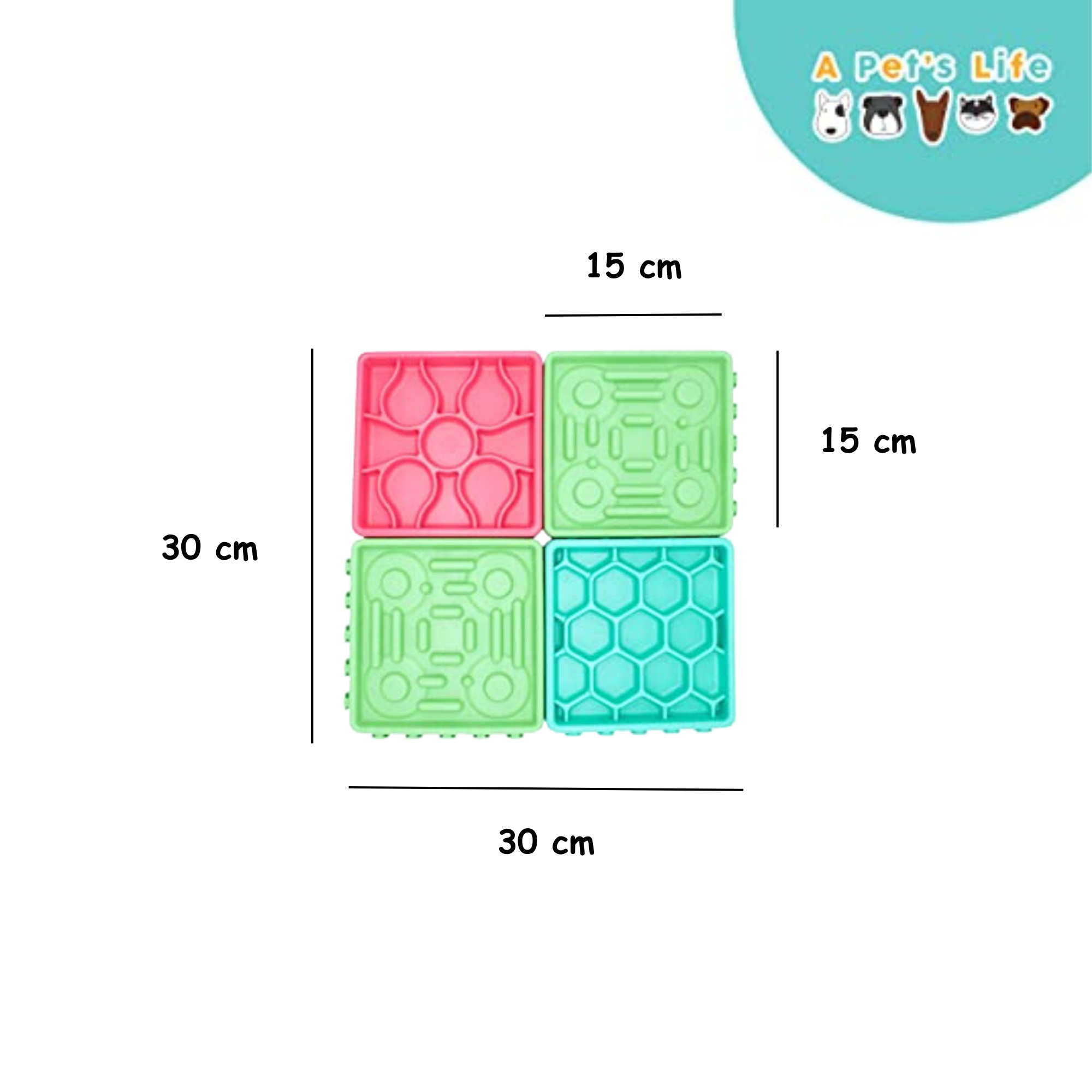 Foto 5 pulgar | A Pets Life Set De Platos De Alimentación Lenta Para Perros, Collar Y Arnés Tipo T (mediano)