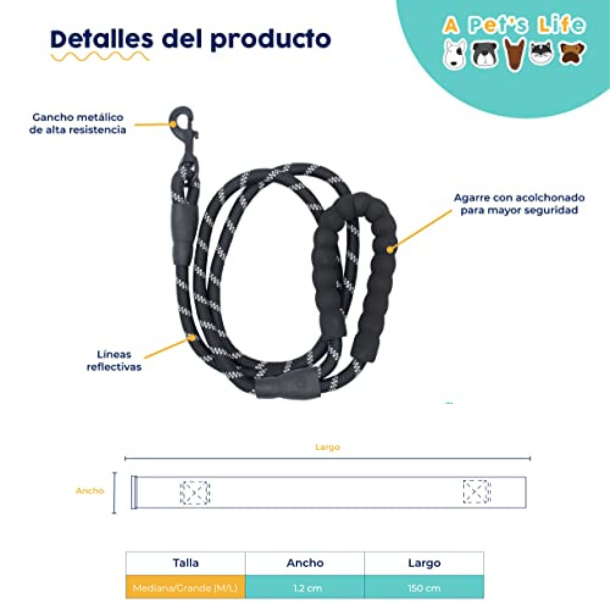 Foto 7 pulgar | A Pets Life Set De Platos De Alimentación Lenta Para Perros, Collar Y Arnés Tipo T (mediano)