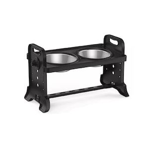 Foto 1 | Comedero Elevado para Perro/Gatos Belug Negro
