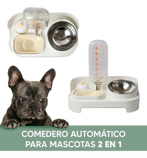 Foto 2 | Jauz Improvement Bebedero Con Dispensador De Agua Automatico + Comedero P/ Perros (mod. J0168)