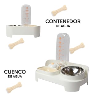 Foto 4 | Jauz Improvement Bebedero Con Dispensador De Agua Automatico + Comedero P/ Perros (mod. J0168)