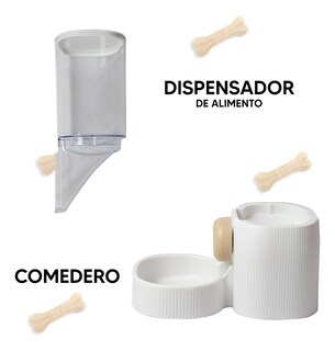 Foto 4 | Comedero Automático Jauz Improvement JOSI0171 Blanco