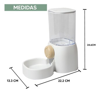 Foto 5 | Comedero Automático Jauz Improvement JOSI0171 Blanco