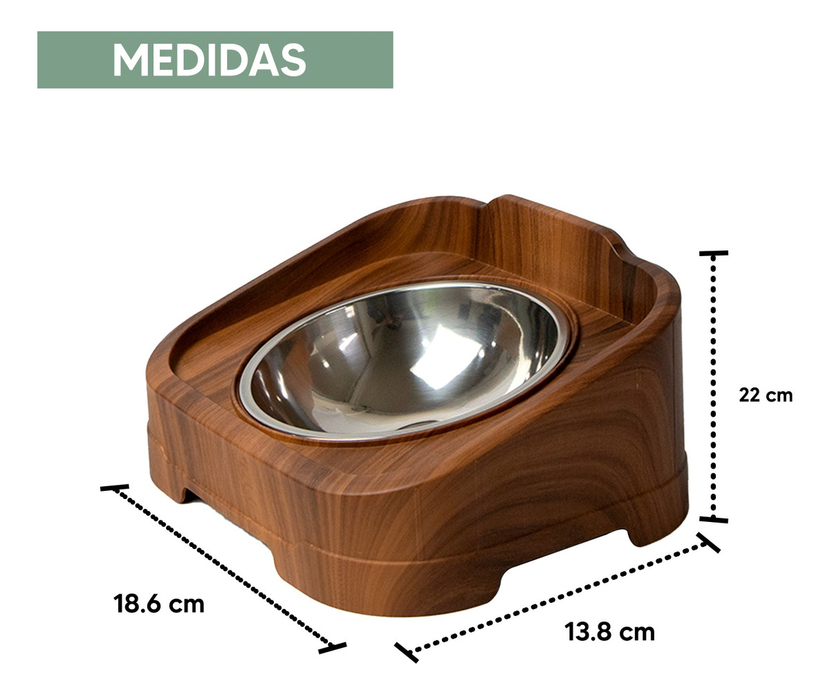 Foto 5 | Jauz Improvement Comedero Para Perros Antideslizante Acero Inoxidable 2 En 1 (mod. J0175)