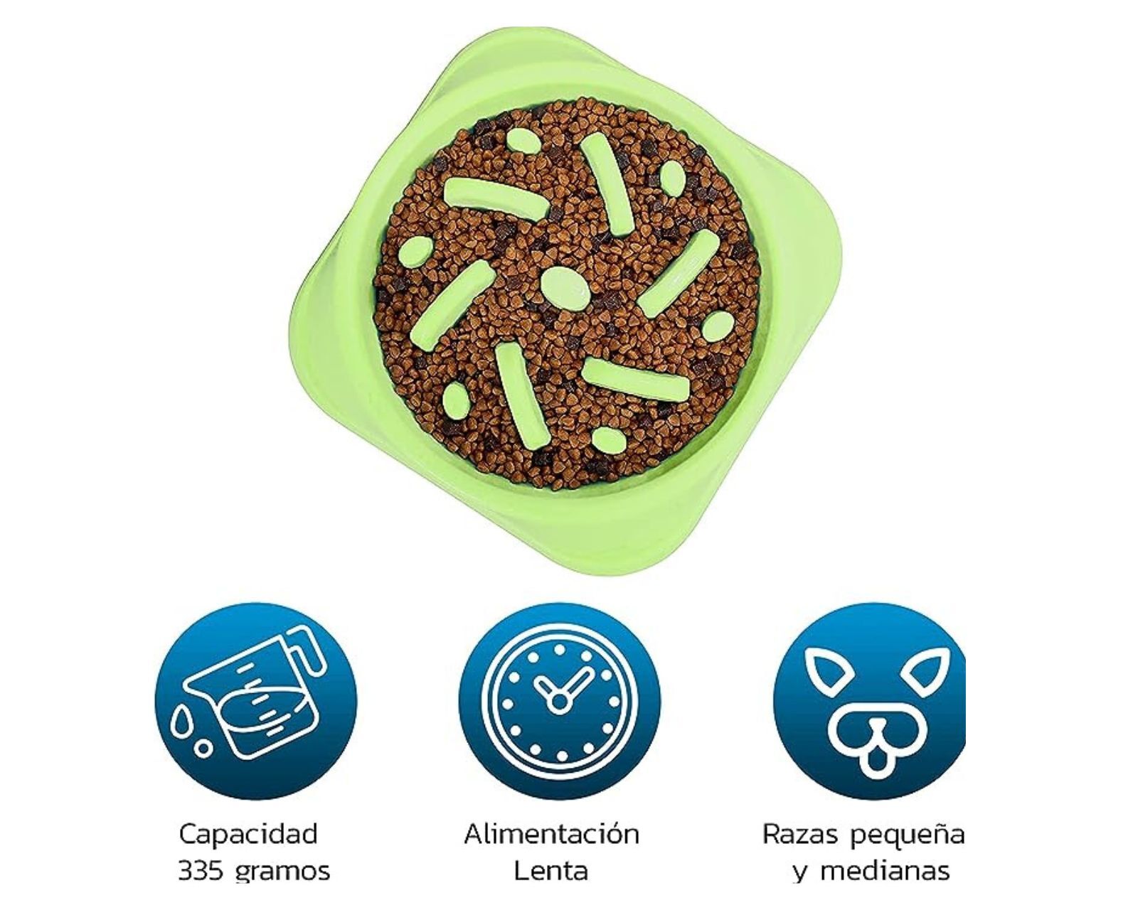 Foto 5 pulgar | Plato Para Perro Bluelander De Alimentación Lenta