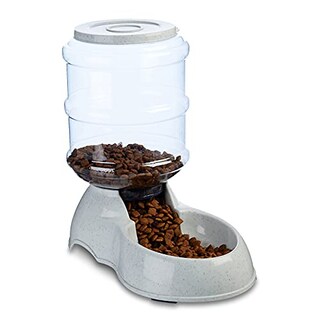 Foto 2 | Comedero De Comida Para Mascotas Amazon Basics Gravity Small Con Capacidad De 2,7 Kg - Venta Internacional.