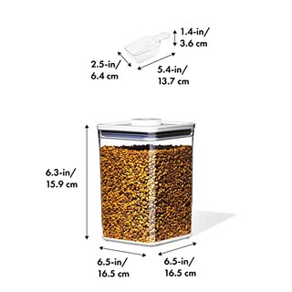 Foto 2 | Recipiente De Comida Oxo Good Grips Pet Pop De 4,2 L Para Perros De 1,8 Kg - Venta Internacional.