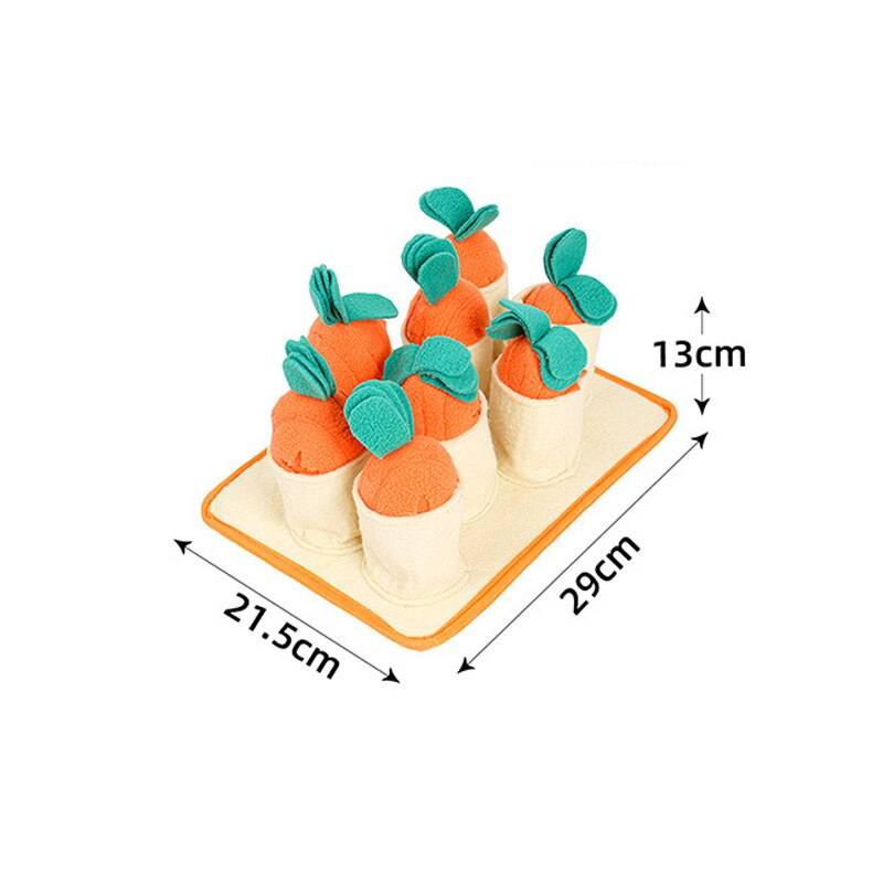 Foto 2 pulgar | Juguete Para Perros, Rompecabezas, Zanahoria, Alimentador Lento, Juego De Entrenamiento Sanlin  - Venta Internacional.