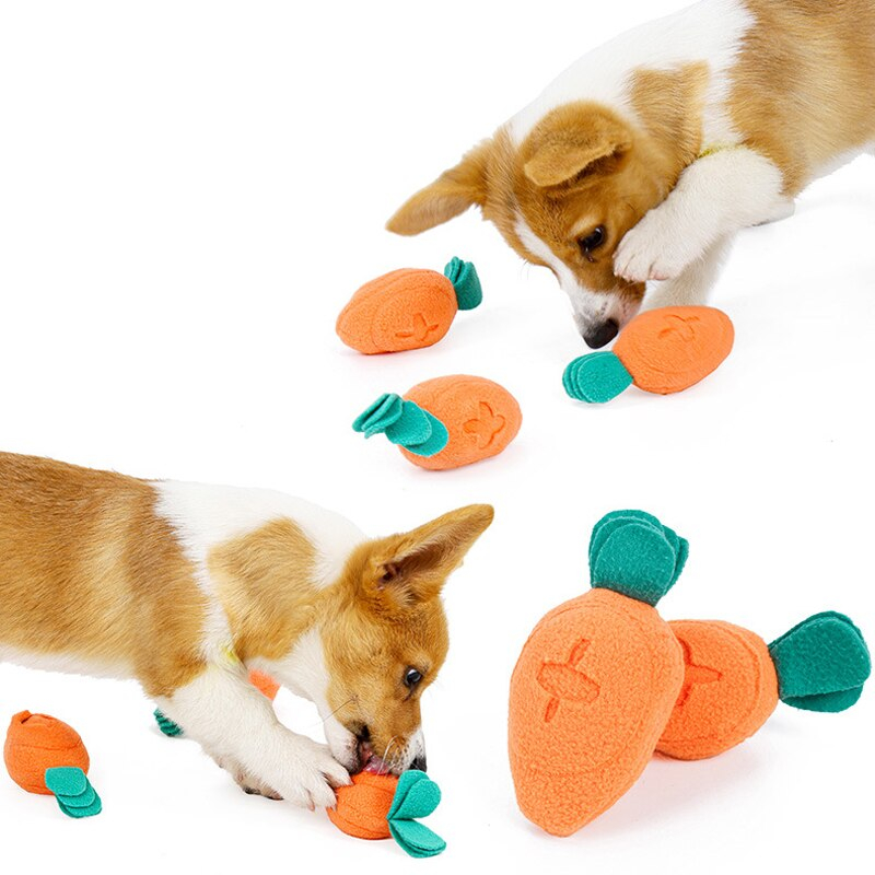 Foto 4 pulgar | Juguete Para Perros, Rompecabezas, Zanahoria, Alimentador Lento, Juego De Entrenamiento Sanlin  - Venta Internacional.