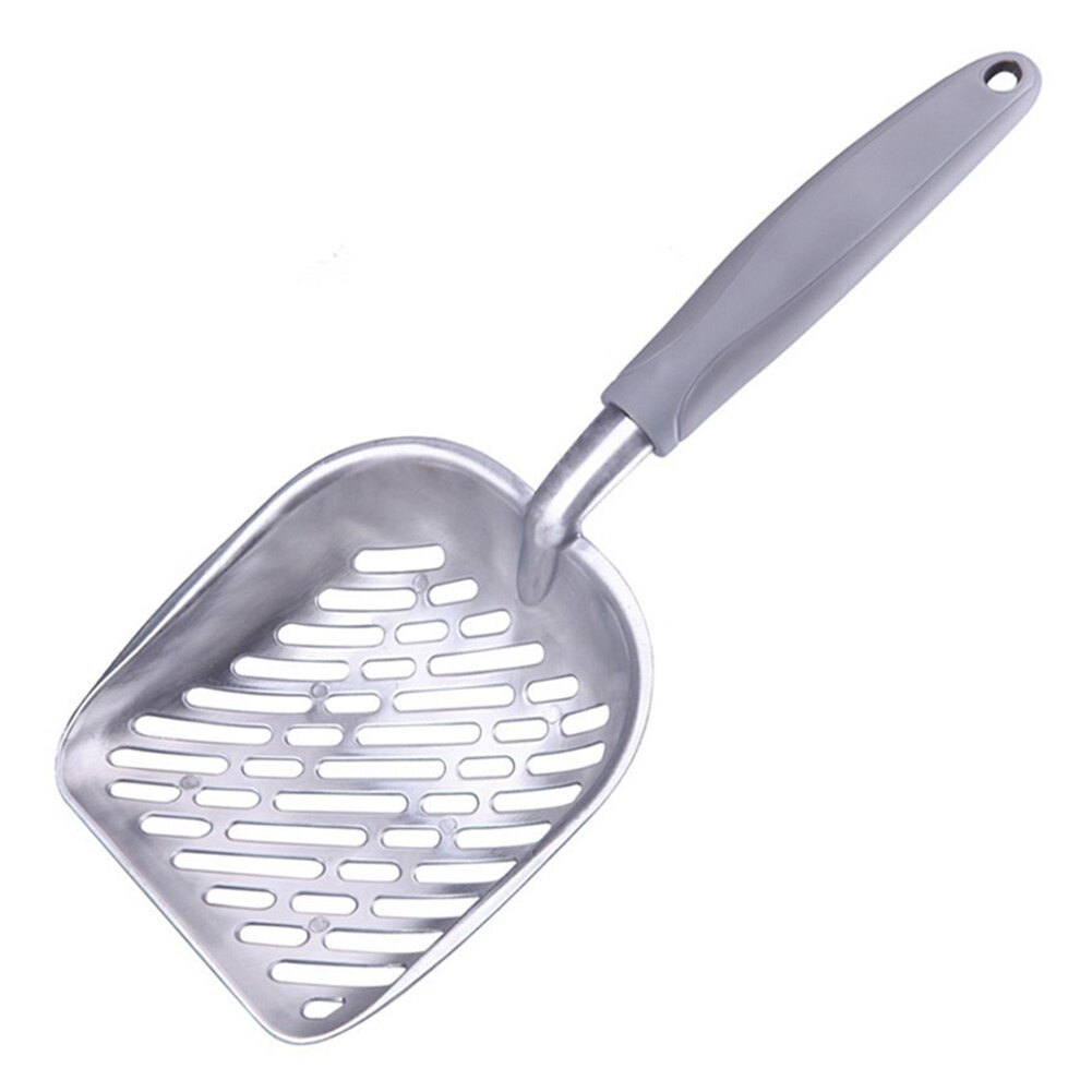 Foto 3 pulgar | Cuchara Para Arena Para Gatos Sanlin Beans, Aleación De Aluminio Con Rayas Diagonales - Venta Internacional.
