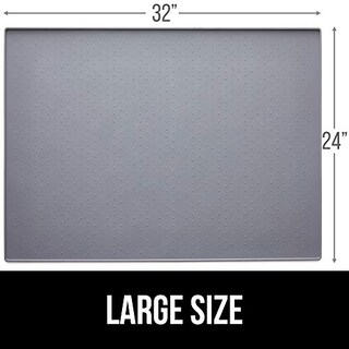 Foto 7 | Alfombrilla De Alimentación Para Mascotas Gorilla Grip De Silicona, Impermeable, 80 X 60 Cm, Color B - Venta Interna