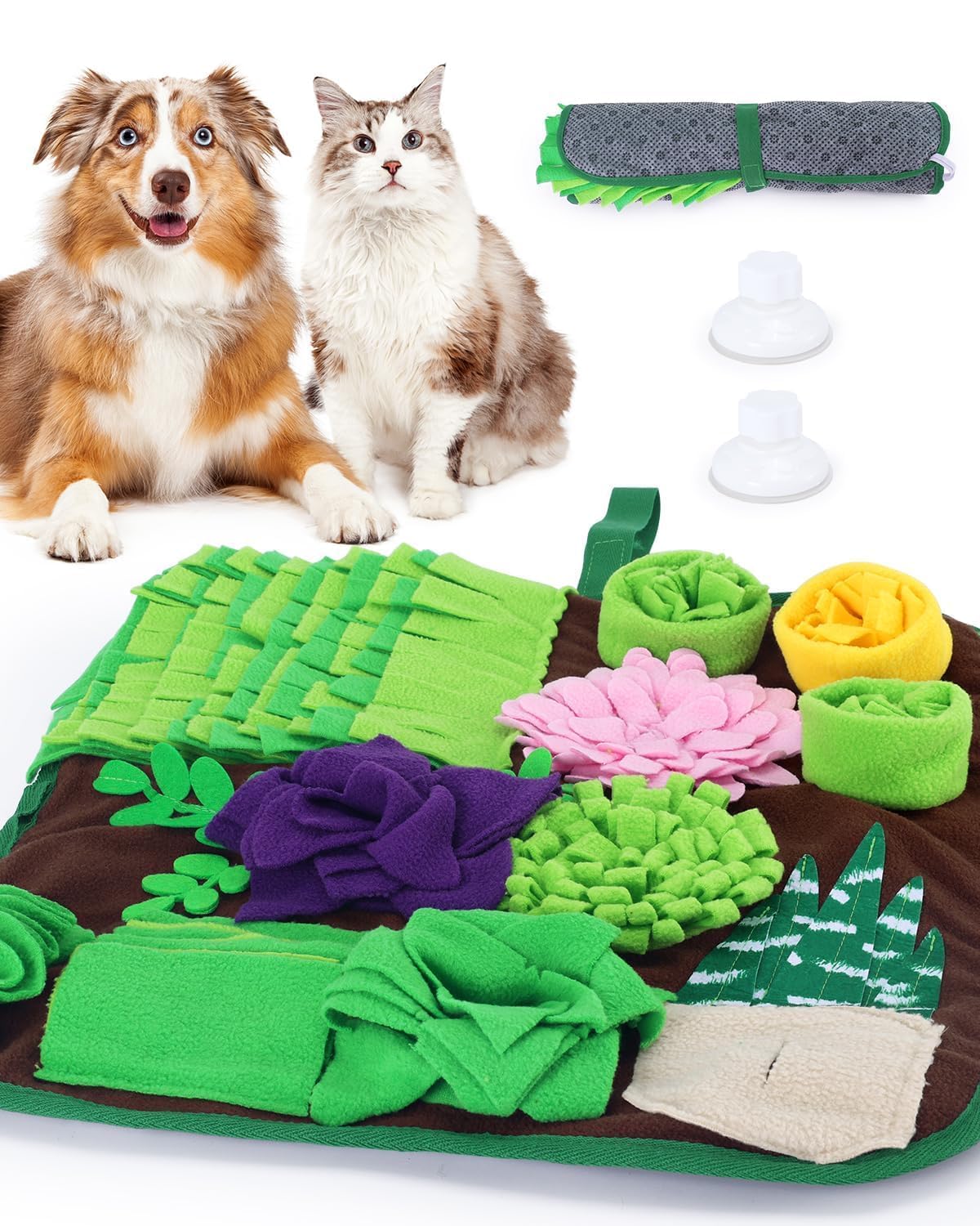 Snuffle Mat Ciyvolyeen Succulent Para Perros Y Gatos - Venta Internacional.