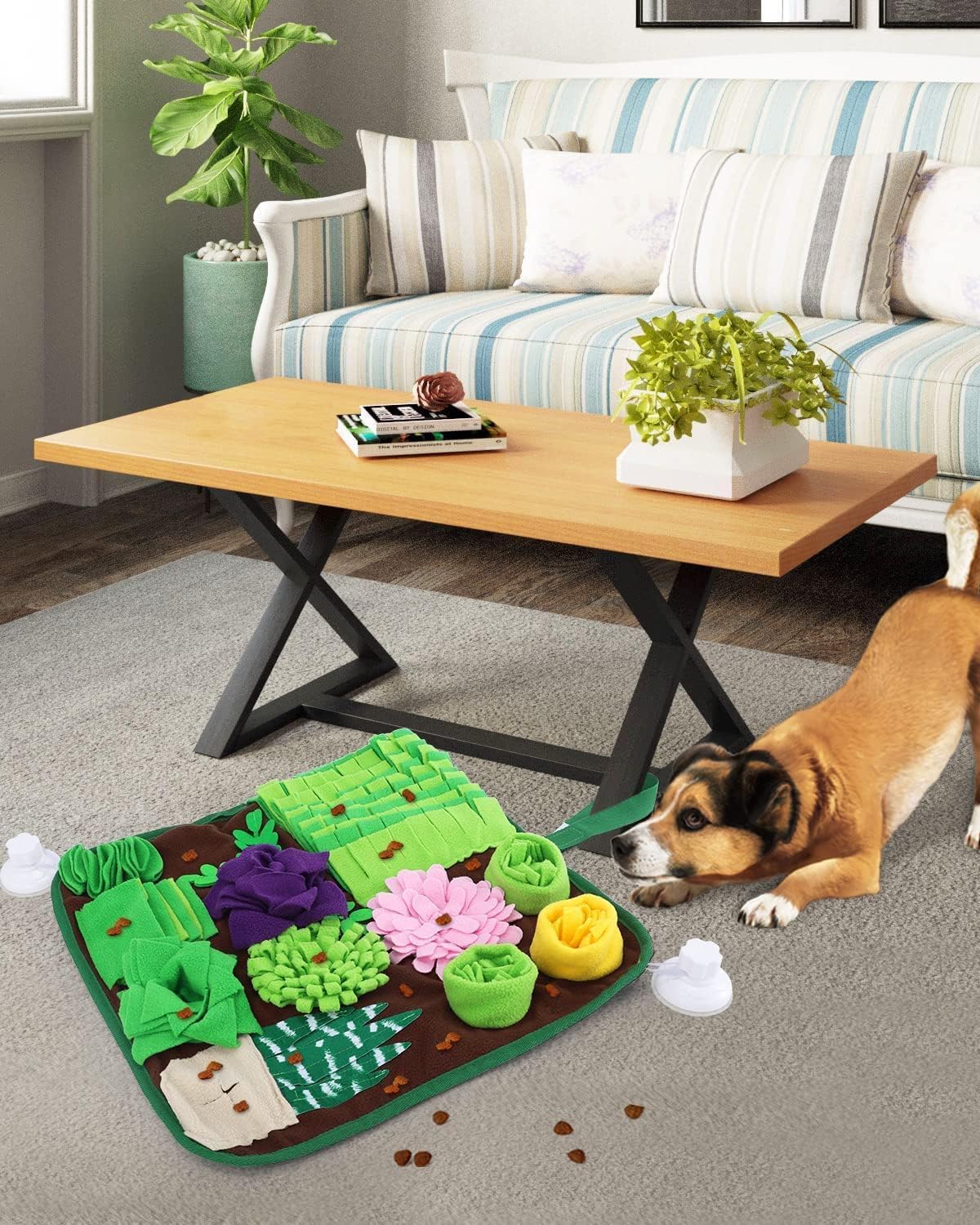 Foto 8 pulgar | Snuffle Mat Ciyvolyeen Succulent Para Perros Y Gatos - Venta Internacional.