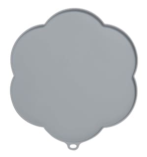 Foto 1 | Mantel Individual Catit Cat Con Forma De Flor, Color Gris, 30 Cm De Diámetro - Venta Internacional.