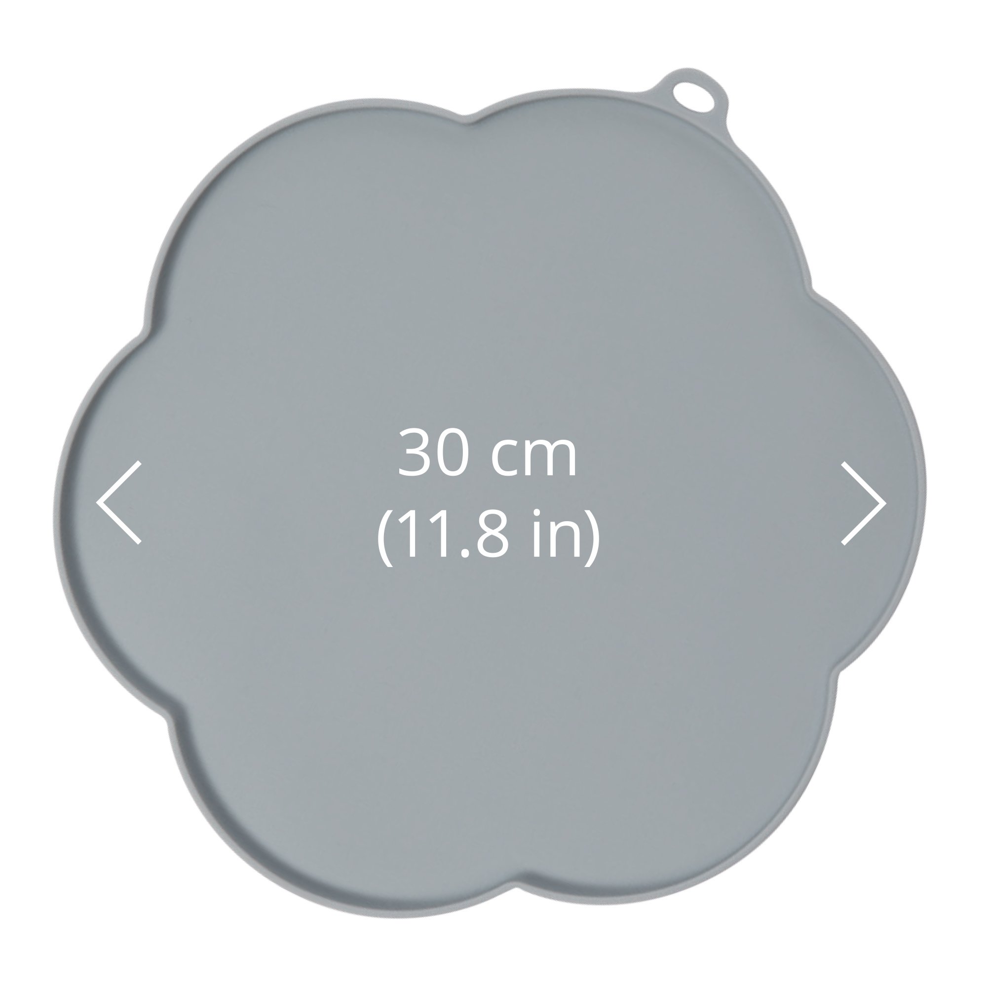 Foto 6 pulgar | Mantel Individual Catit Cat Con Forma De Flor, Color Gris, 30 Cm De Diámetro - Venta Internacional.