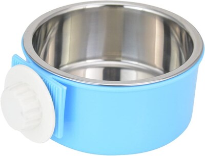 Foto 5 | Cuenco Crate Dog Extraíble De Acero Inoxidable Para Comida Y Agua - Venta Internacional.