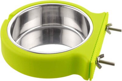 Foto 5 | Cuenco Crate Dog Extraíble De Acero Inoxidable Para Comida Y Agua - Venta Internacional.