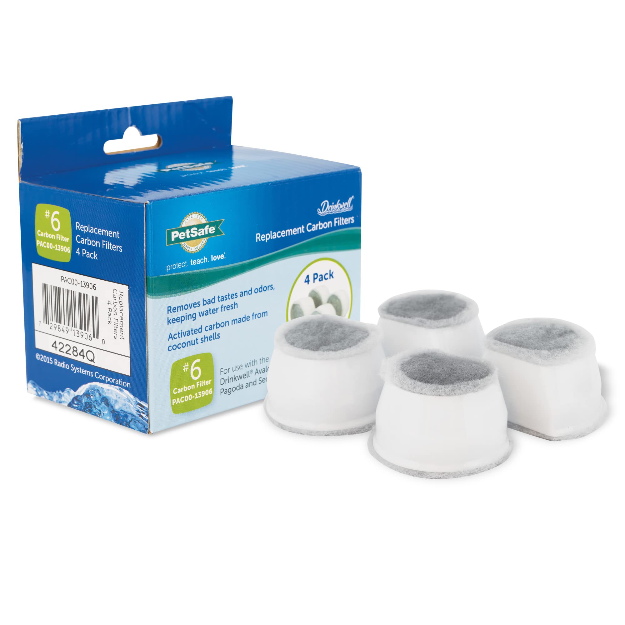 Filtros De Carbón De Repuesto Petsafe Drinkwell Water Fountain De 7,5 L - Venta Internacional.
