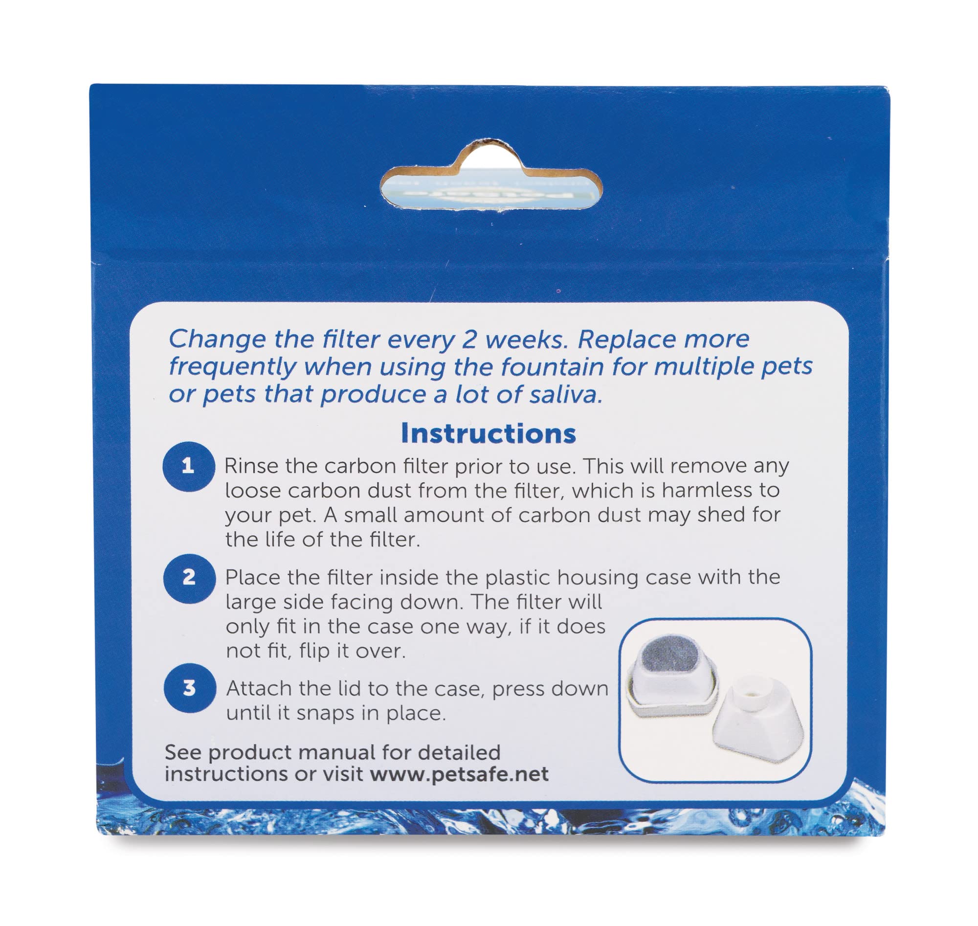 Foto 7 pulgar | Filtros De Carbón De Repuesto Petsafe Drinkwell Water Fountain De 7,5 L - Venta Internacional.