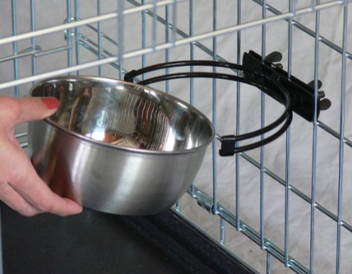 Foto 3 pulgar | Food Bowl Midwest Homes Para Mascotas Snap'y Fit De Acero Inoxidable  - Venta Internacional.
