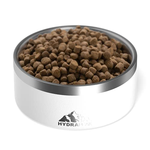 Foto 3 pulgar | Cuenco Para Perros Hydrapeak Antideslizante De Acero Inoxidable, 1 L (blanco) - Venta Internacional.