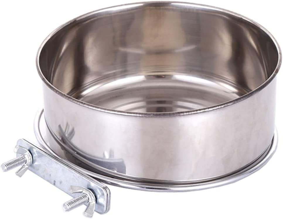 Foto 3 pulgar | Cuenco De Agua Para Comida Para Mascotas Con Soporte De Pinza De Acero Inoxidable - Venta Internacional.