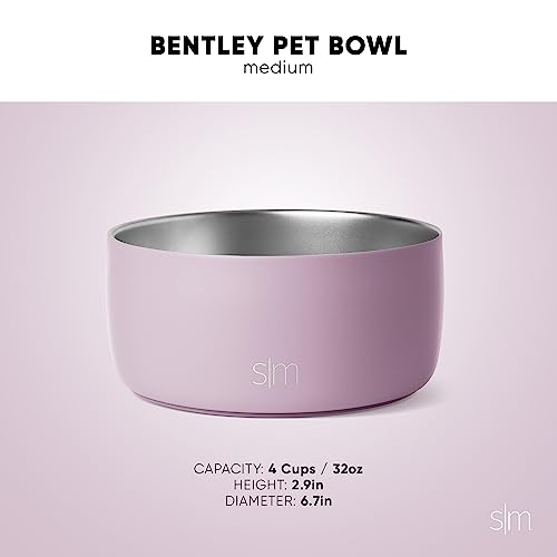 Foto 5 pulgar | Cuenco De Agua Para Mascotas Bentley Simple Y Moderno De Acero Inoxidable - Venta Internacional.