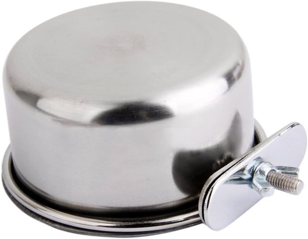Foto 4 pulgar | Cuenco De Agua Para Comida Para Mascotas Con Soporte De Pinza De Acero Inoxidable - Venta Internacional.
