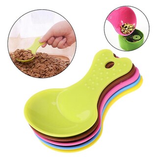 Foto 2 | Dispensador De Palas Y Cucharas Para Alimentación De Mascotas Para Perros Y Gatos - Venta Internacional.