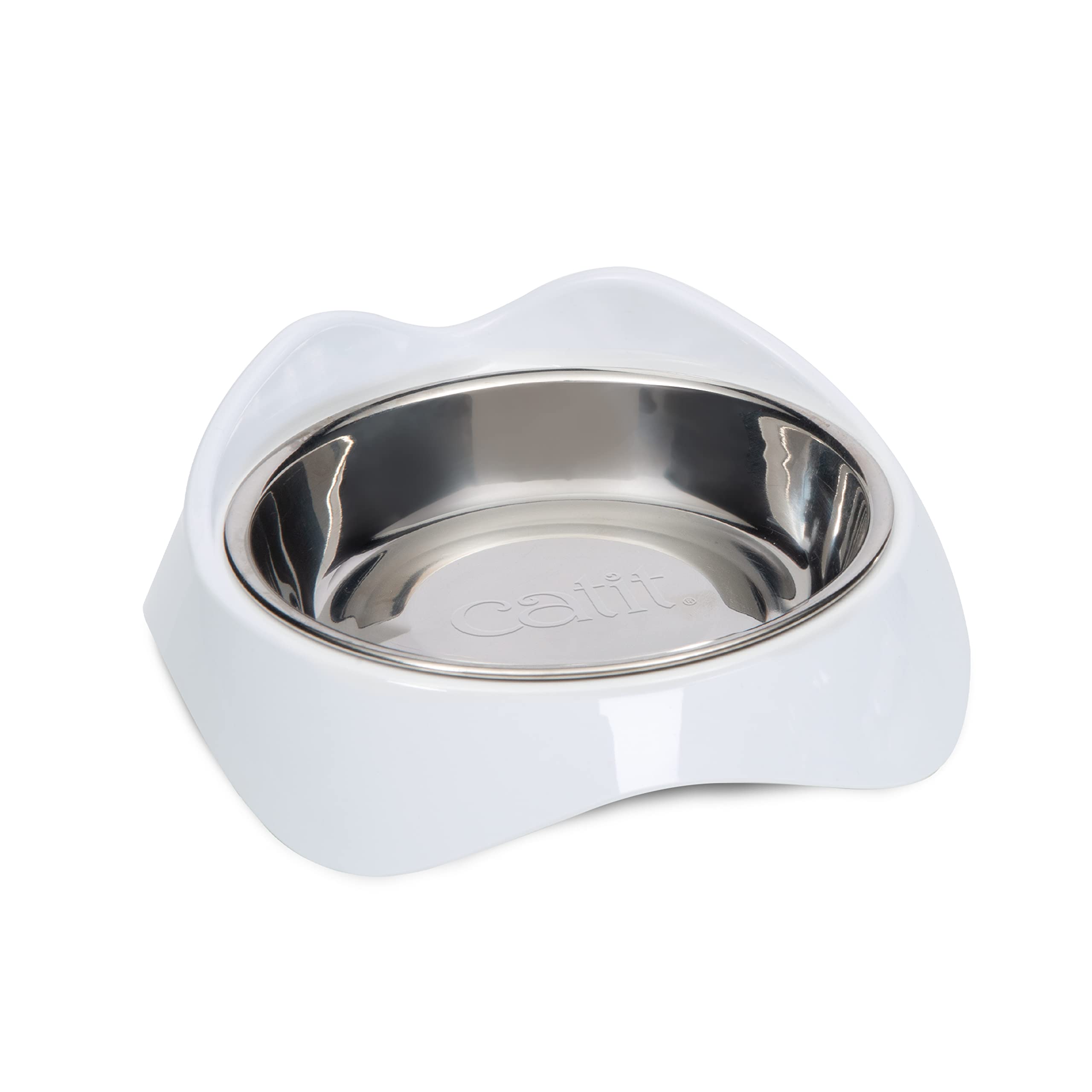 Plato De Alimentación Catit Pixi Whisker Comida Y Agua Libres De Estrés - Venta Internacional.